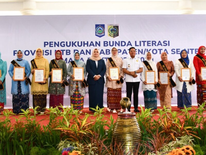 Bunda Literasi 2025–2030, Dorong Budaya Baca Menuju NTB Makmur Mendunia