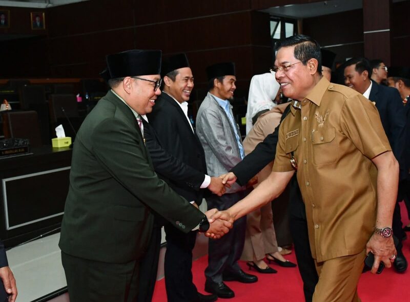 Bupati Hadiri Rapat Paripurna pengesahan Raperda Pertanggungjawaban APBD 2024
