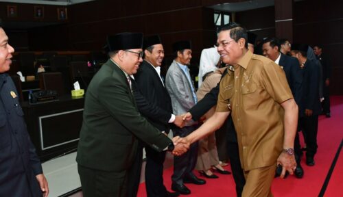 Bupati Hadiri Rapat Paripurna pengesahan Raperda Pertanggungjawaban APBD 2024