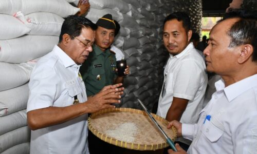 Bupati Lotim Launching Bantuan Pangan, Tekankan Pentingnya Ketahanan dan Kedaulatan Pangan