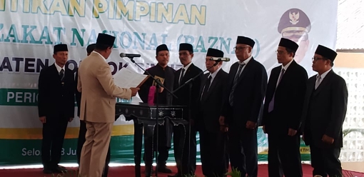 Pelantikan Pimpinan BAZNAS Lombok Timur: Harapan Baru untuk Pemerataan dan Transparansi Zakat