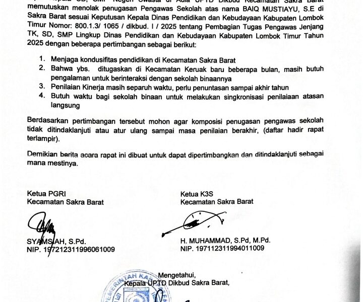 Aksi Kolektif Kepala Sekolah yang Mengguncang Otoritas Pendidikan Lotim