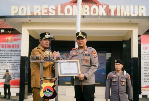 Bupati Apresiasi Polres Lotim atas Kinerja Menjaga Kamtibmas