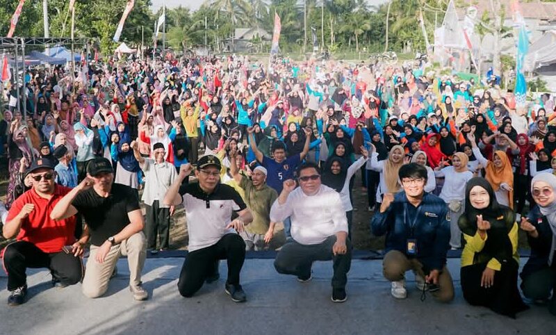 Desa Bagek Payung Selatan Meriahkan HUT RI ke-80 Bertajuk Merdeka Rasa Pesta Rakyat Siong Sebiya