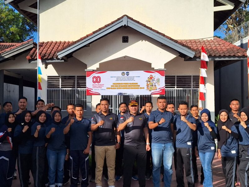 Lapas Kelas IIB Selong Gelar Pekan Olahraga dan Seni Narapidana, Semarakkan HUT ke-80 RI