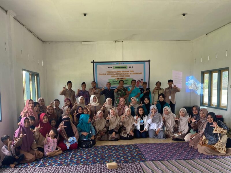 Mahasiswa KKN PMD Literasi Universitas Mataram Gelar Sosialisasi Peran Kunci Orang Tua Dalam Menanamkan Budaya Literasi Sejak Usia Dini