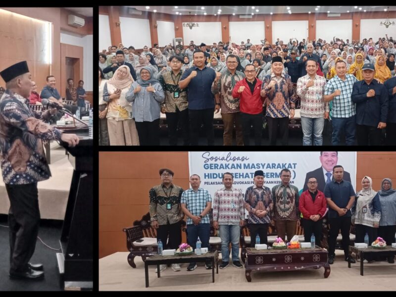 HM. Muazzim Akbar bersama Kemenkes RI Gelar Sosialisasi Gerakan Masyarakat Hidup Sehat