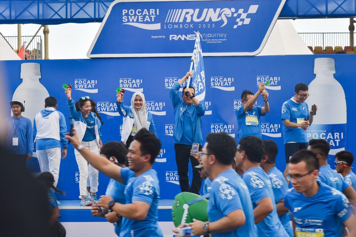 Wagub NTB Rasakan Sensasi Berlari di Sirkuit Mandalika Bersama Keluarga