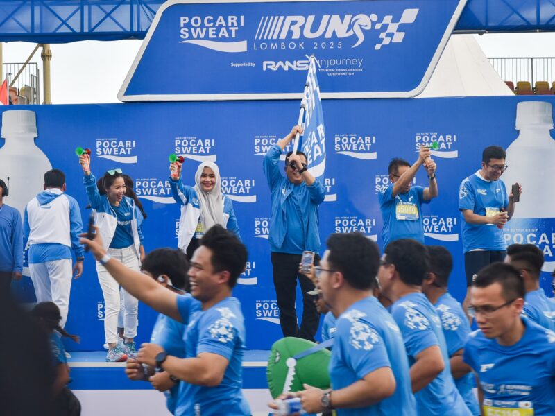 Wagub NTB Rasakan Sensasi Berlari di Sirkuit Mandalika Bersama Keluarga