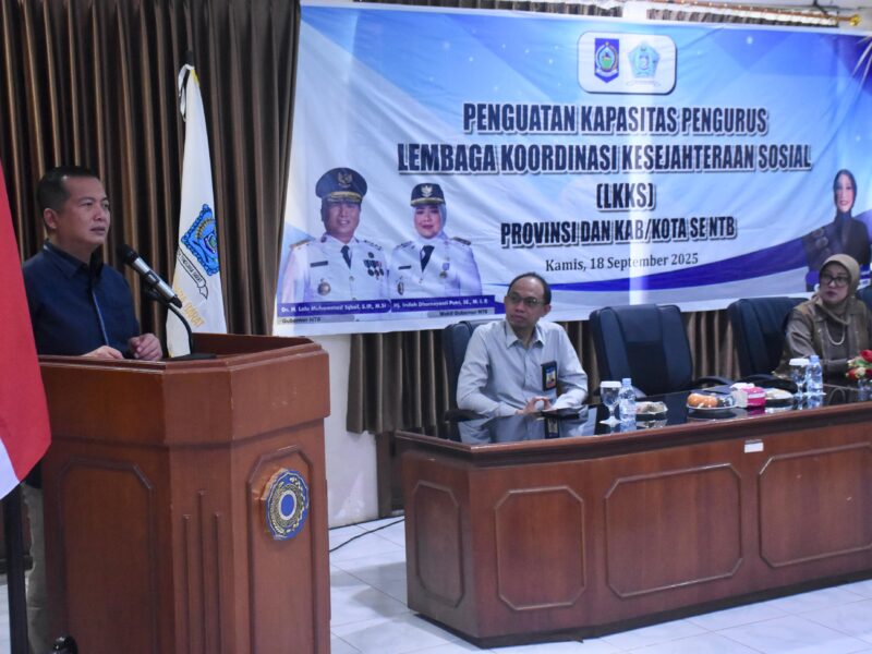 Gubernur NTB Buka Kegiatan Penguatan Kapasitas Pengurus LKKS