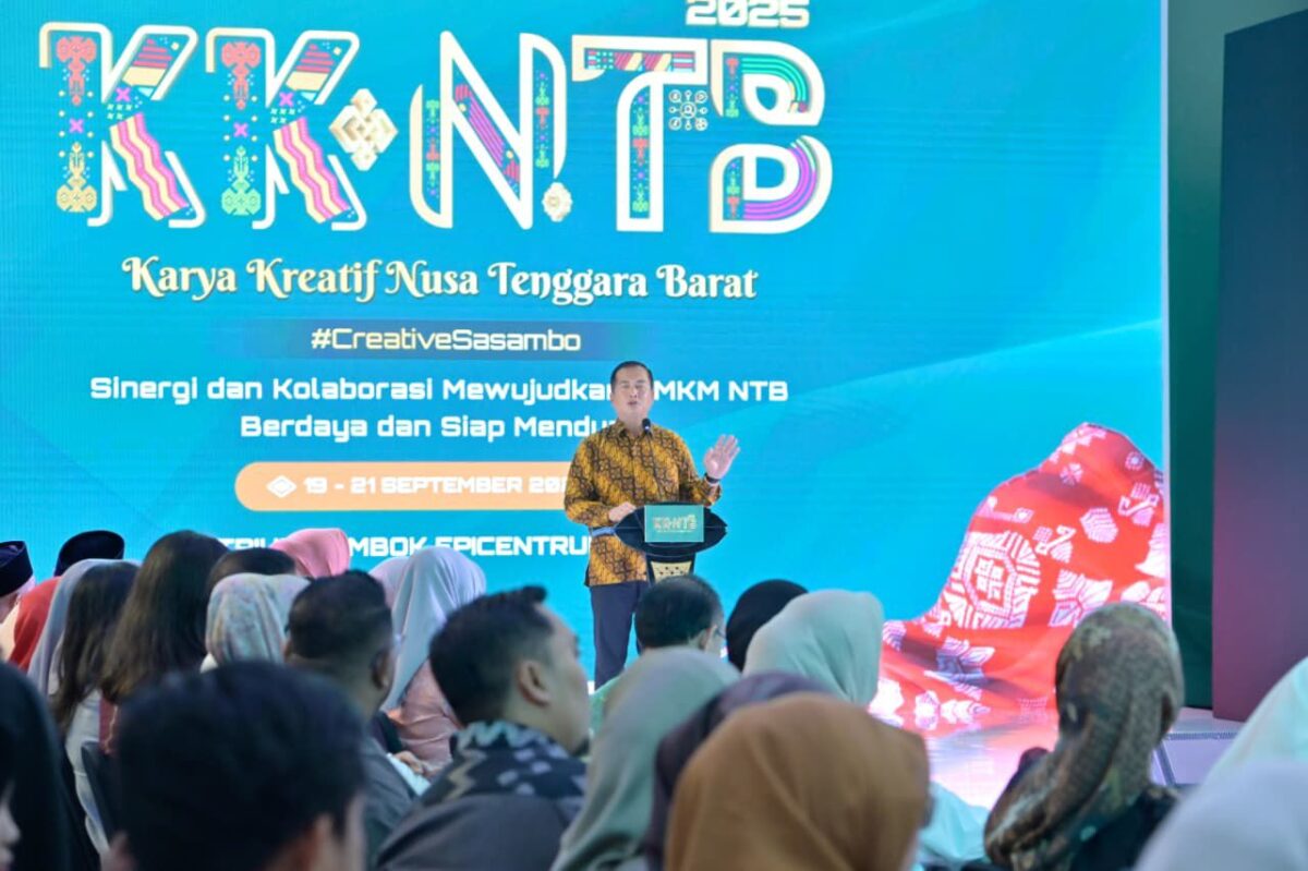 Karya Kreatif NTB Dihadiri Gubernur Kesempatan Luas Bagi UMKM