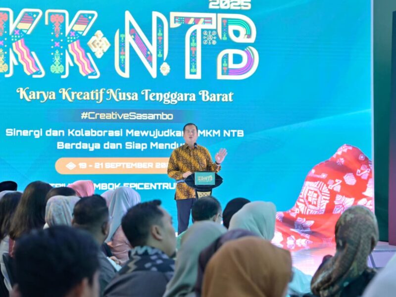 Karya Kreatif NTB Dihadiri Gubernur Kesempatan Luas Bagi UMKM
