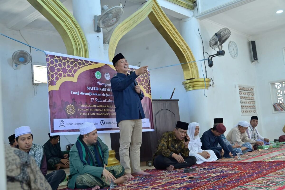 Pesan Gubernur NTB Maulid Nabi di Belemong Penujak untuk Menjaga Kedamaian dan Ketenangan