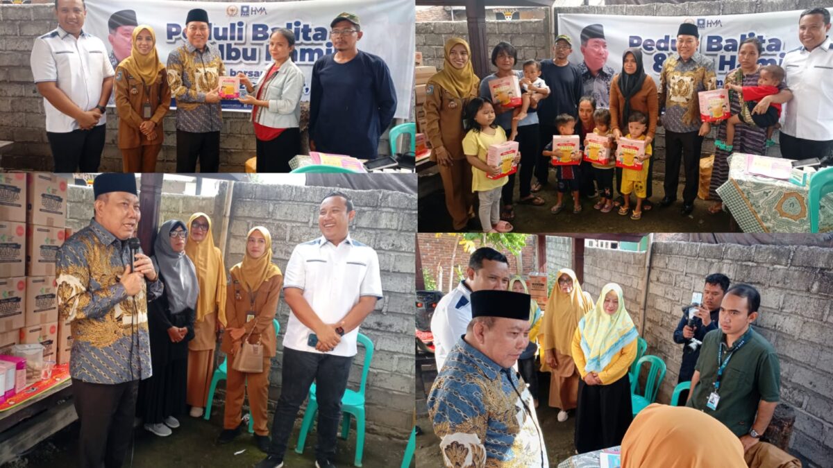 HMA Salurkan Pemberian Makanan Tambahan Gratis di Ampenan Selatan