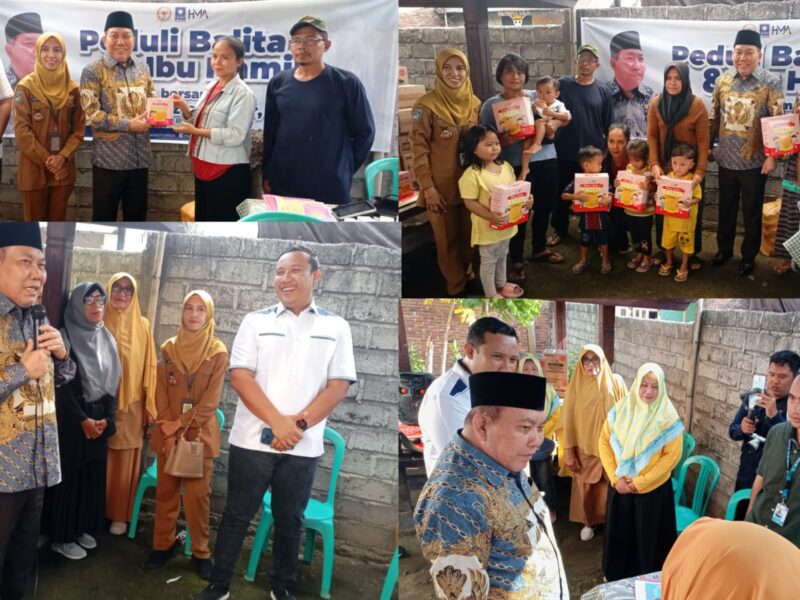 HMA Salurkan Pemberian Makanan Tambahan Gratis di Ampenan Selatan