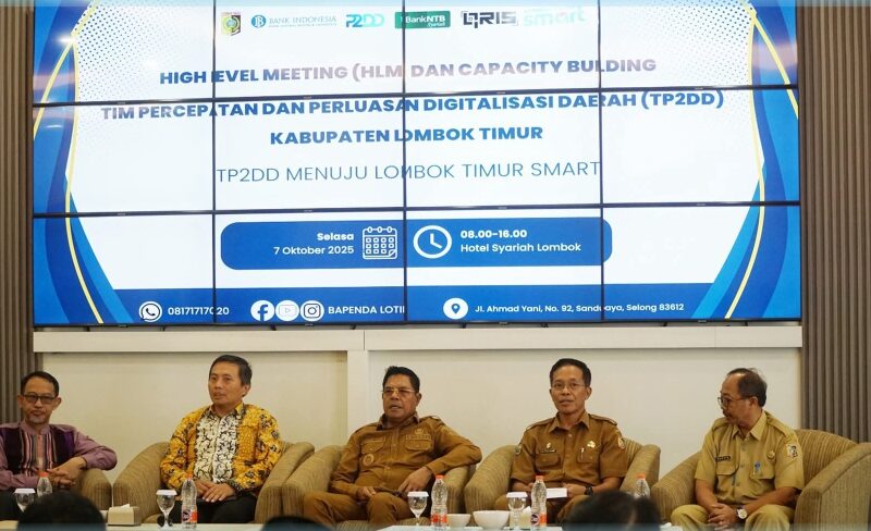 Dorong Efisiensi dan Transparansi, Bupati Lombok Timur Tegaskan Pentingnya Digitalisasi Didukung SDM Unggul