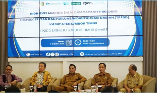 Dorong Efisiensi dan Transparansi, Bupati Lombok Timur Tegaskan Pentingnya Digitalisasi Didukung SDM Unggul