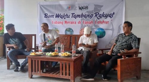 Soroti Izin Pertambangan Rakyat, AMSI dan Walhi NTB Gelar Diskusi