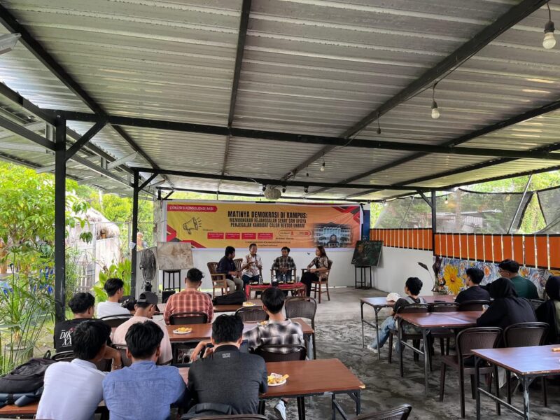 Matinya Demokrasi di Unram, Dosen dan Mahasiswa Serukan Perlawanan