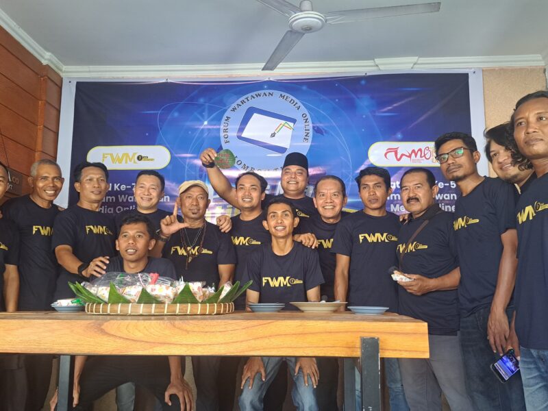 Di usia ke 7 FWMO Lombok Timur Siap Perkuat Sinergi Antar organisasi Pers