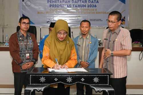 Pemkab Lotim Tetapkan Data Prioritas 2026 dan Luncurkan Aplikasi COMPASS untuk Perkuat Tata Kelola Data