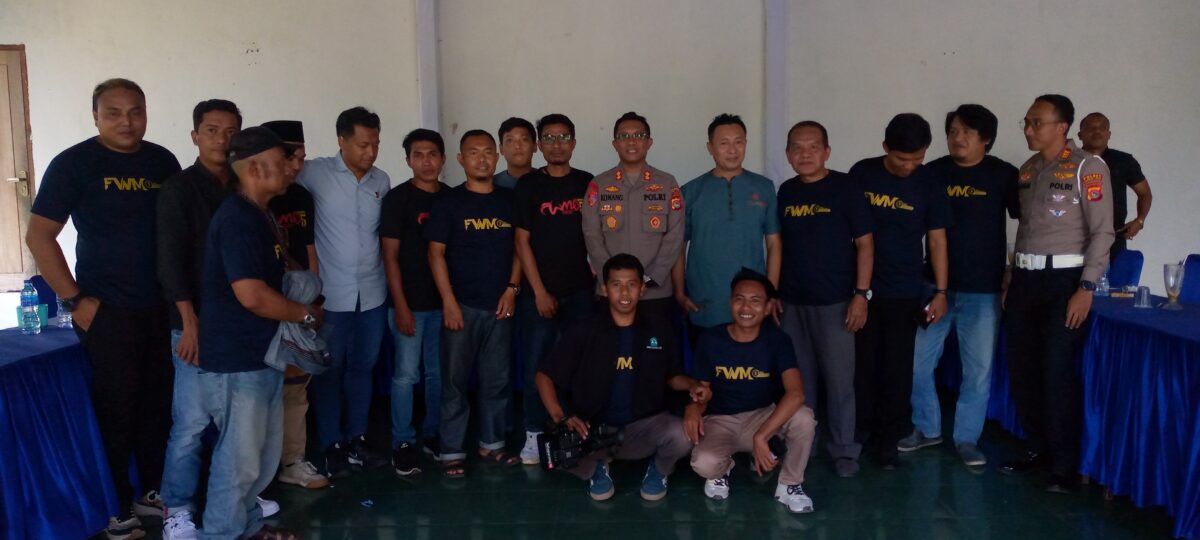 Kapolres Lotim di Momen Milad ke-7 FWMO, Perkuat Sinergitas dan Ajak Wartawan Jaga Kondusifitas Daerah