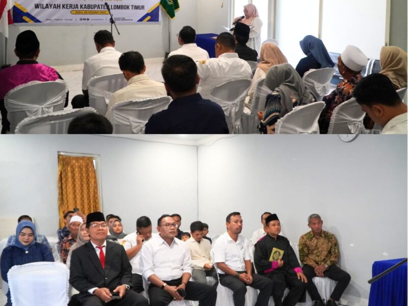 Kantor Pertanahan Lotim Lantik Pejabat Pembuat Akta Tanah Baru