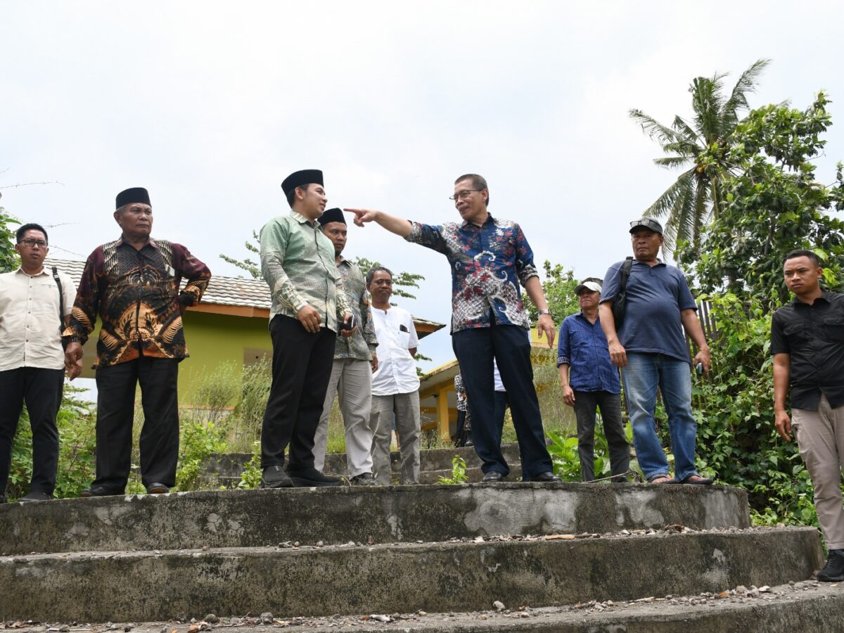 Wabup Lotim Tinjau Pasar Kuliner Kelayu Jorong