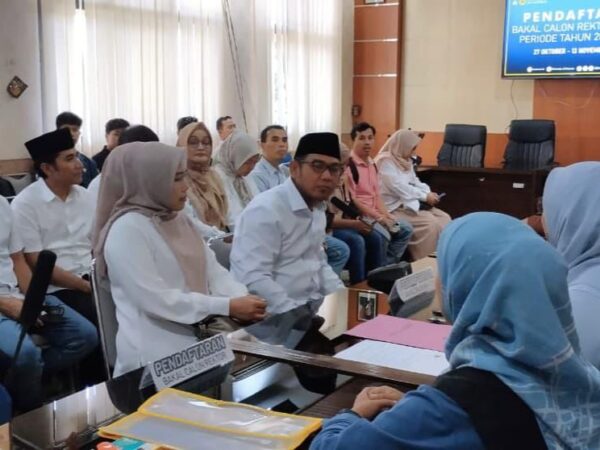 Prof Kurniawan Resmi Daftar Calon Rektor Unram periode 2026 – 2030