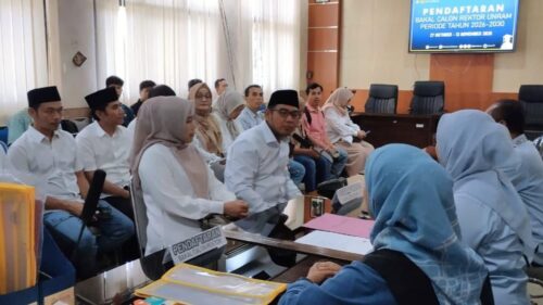 Prof Kurniawan Resmi Daftar Calon Rektor Unram periode 2026 - 2030