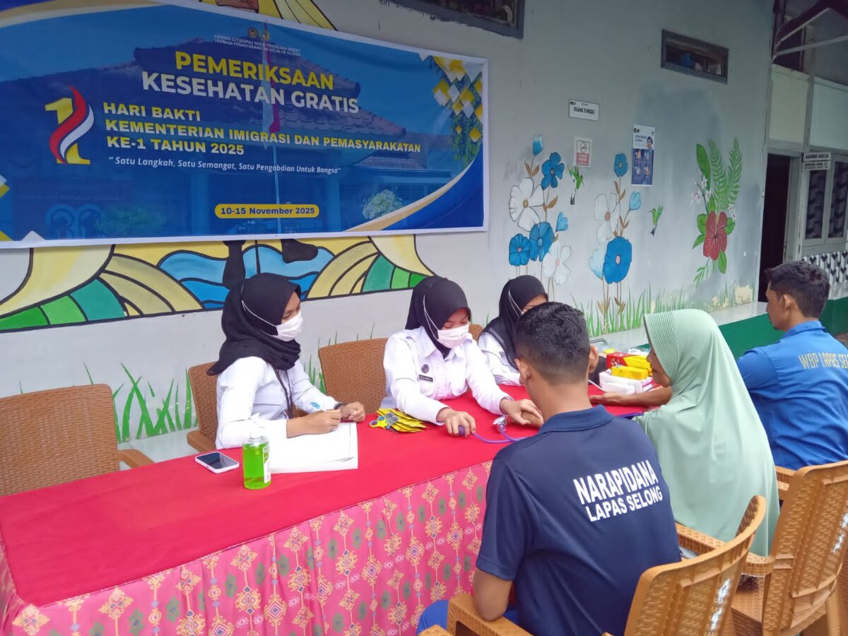 Lapas Selong Sambut Hari Bakti Imigrasi dan Pemasyarakatan