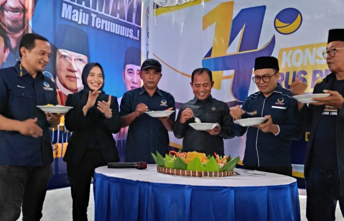 Peringatan HUT NasDem ke-14 di Lombok Timur, Wujudkan “Restorasi” Lewat Aksi Nyata