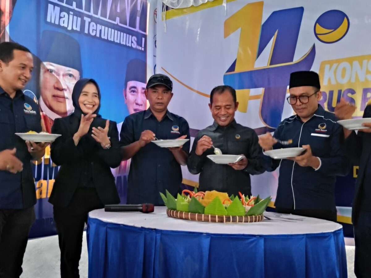 Peringatan HUT NasDem ke-14 di Lombok Timur, Wujudkan “Restorasi” Lewat Aksi Nyata