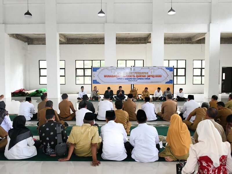 Jelang MTQ ke-31, Lotim Kebut Persiapan
