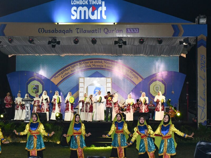MTQ XXXI Lombok Timur Dibuka, Bupati: Bukan Sekadar Lomba, Tapi Syiar