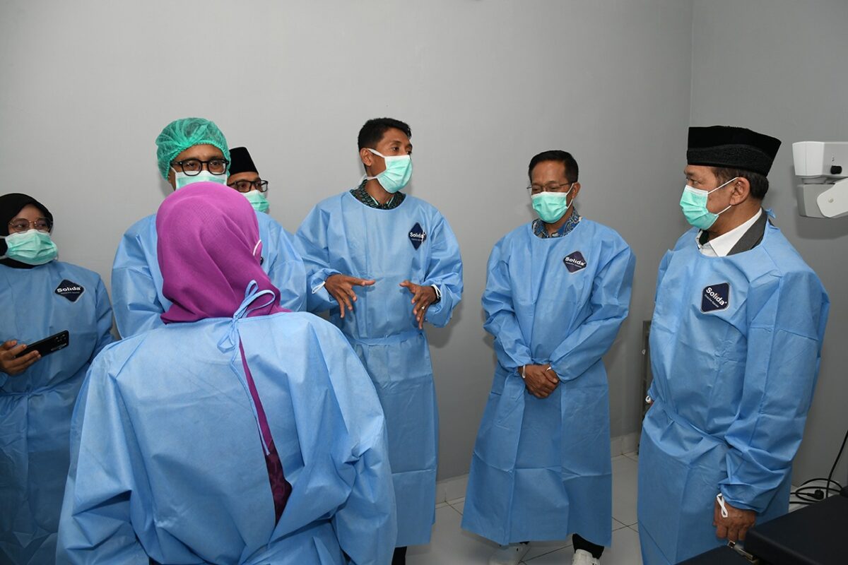 Ketua Baznas RI Tinjau Calon Rumah Sehat Baznas Lotim: “Gedungnya Menjanjikan”