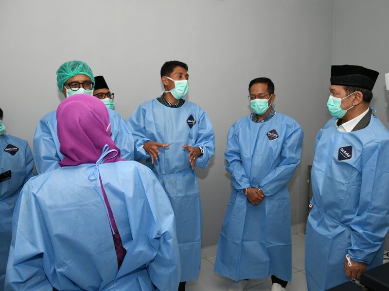 Ketua Baznas RI Tinjau Calon Rumah Sehat Baznas Lotim: “Gedungnya Menjanjikan”