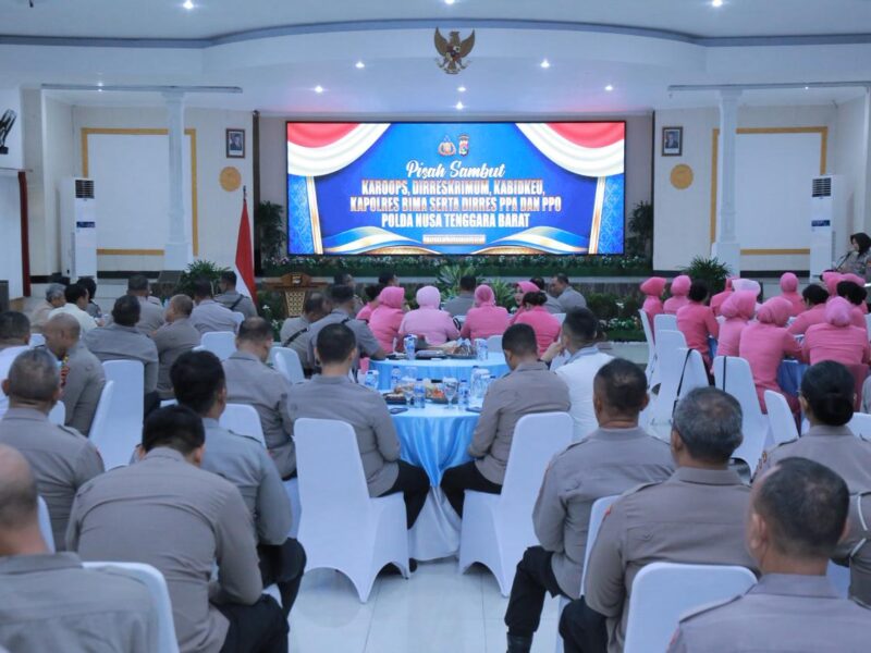 Kapolda NTB Hadiri Pisah Sambut Pejabat Lingkup Polda NTB