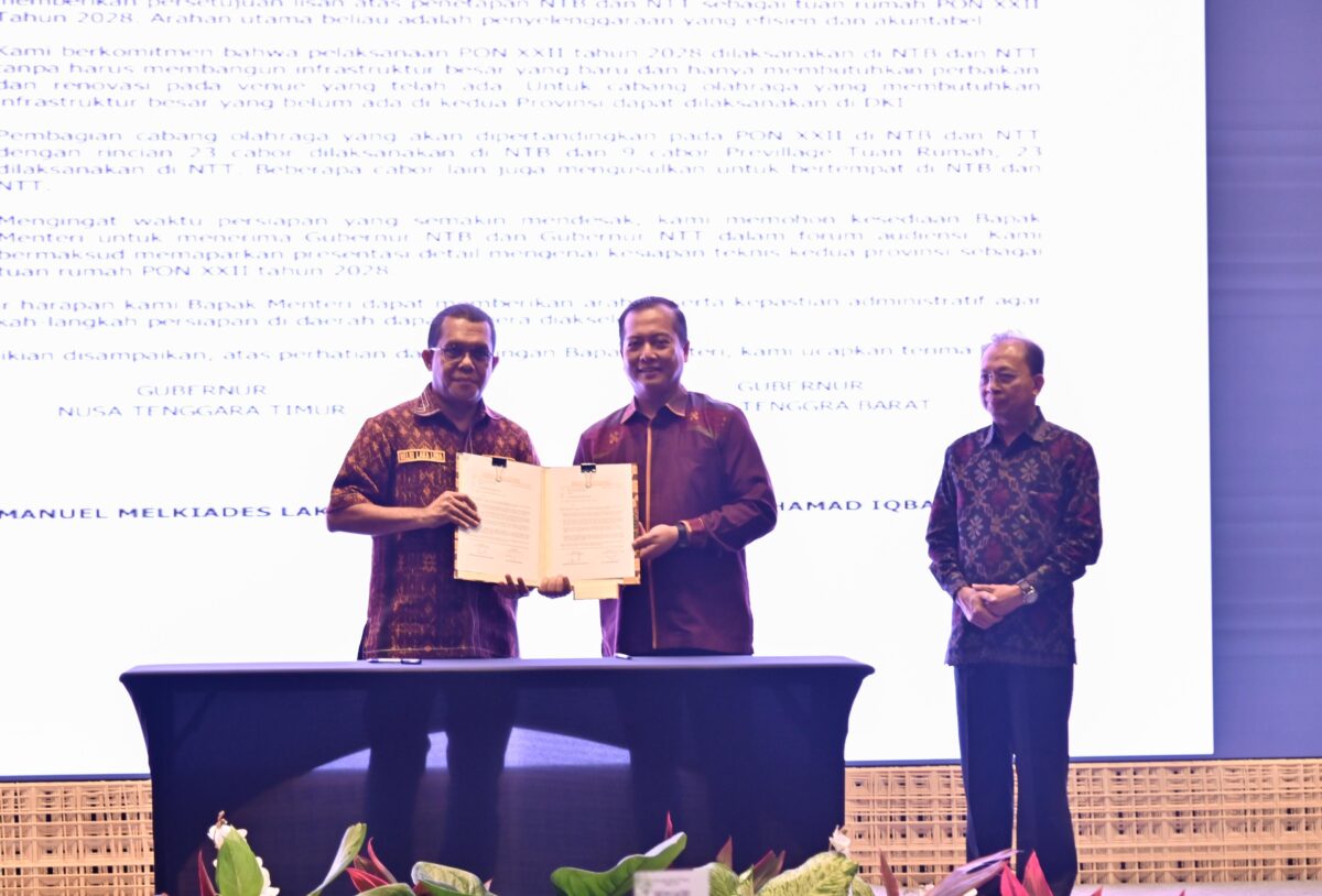 NTB–NTT Tegaskan Siap Jadi Tuan Rumah PON XXII 2028