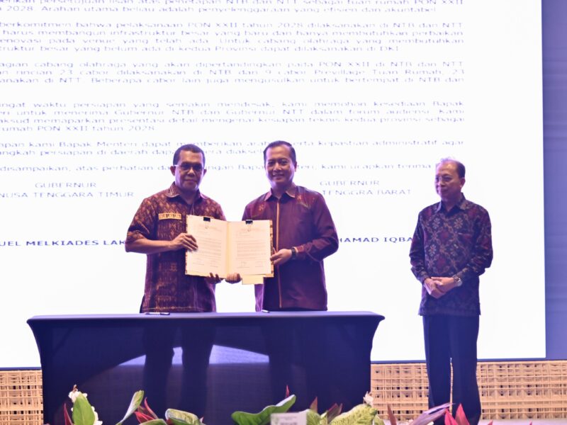NTB–NTT Tegaskan Siap Jadi Tuan Rumah PON XXII 2028