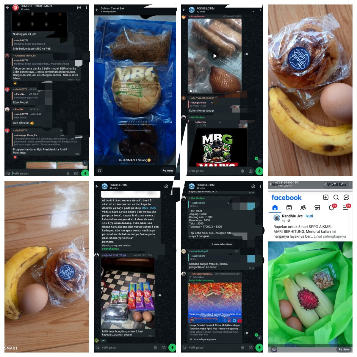 Menu MBG Dikritik Warganet, Korwil SPPG Lotim Angkat Bicara