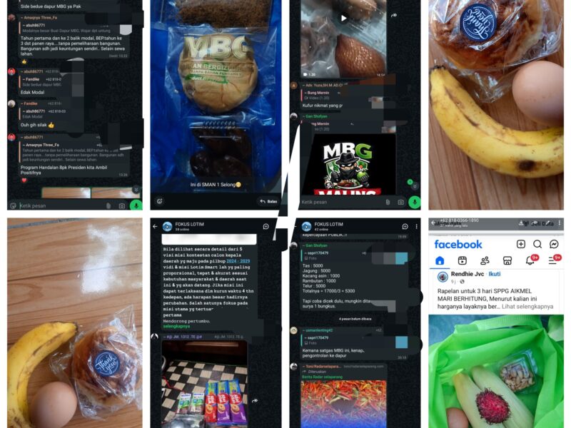 Menu MBG Dikritik Warganet, Korwil SPPG Lotim Angkat Bicara