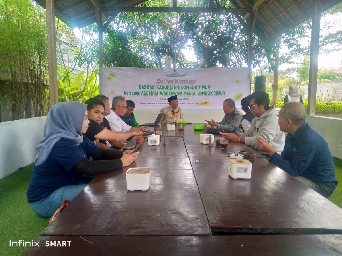 Baznas Lotim Gelar Coffee Morning Bersama Media, Perkuat Silaturahmi dan Kemitraan
