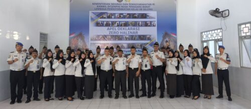 Lapas Selong Deklarasikan Zero HALINAR