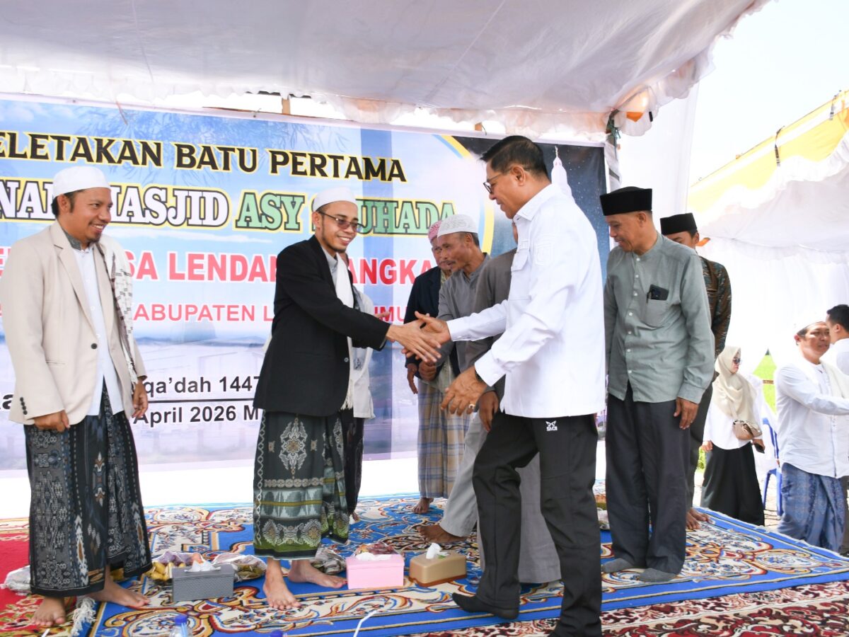 Peletakan Batu Pertama Masjid As Syuhada