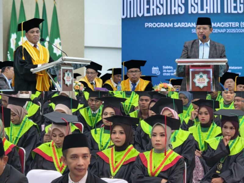 Dirjen Pendis Kemenag RI Hadiri Wisuda ke-54 UIN Mataram
