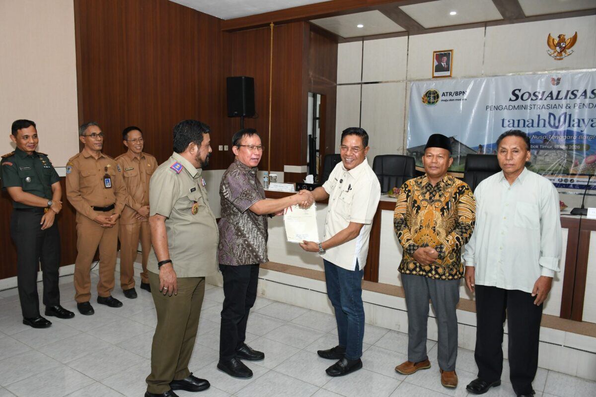 Bupati Lotim Atensi Persoalan Tanah Ulayat