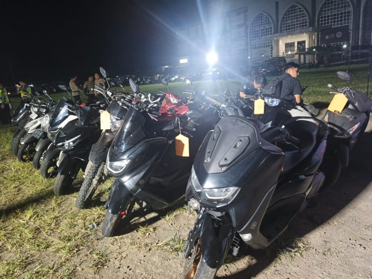 Jaringan Curanmor Antar Provinsi Terbongkar Delapan Pelaku Diamankan
