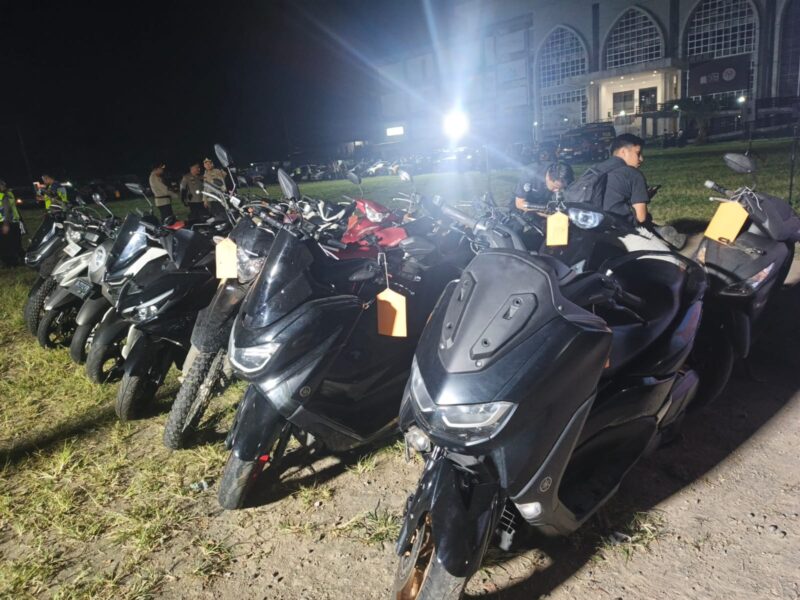 Jaringan Curanmor Antar Provinsi Terbongkar Delapan Pelaku Diamankan
