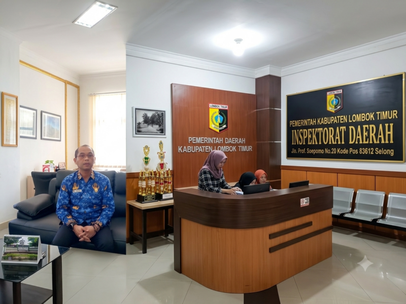 Rangkap Jabatan Plt Inspektur Lotim Disorot ASN Lingkup Pemda Lotim